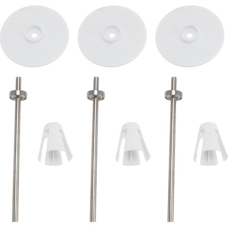 Supporto Universale per Bobine – Acciaio Inox e Plastica, Design Elegante e Stabile – Ideale per Macchine da Cucire Vintage e Moderne, Hobby e Sartoria Professionale (1/5)