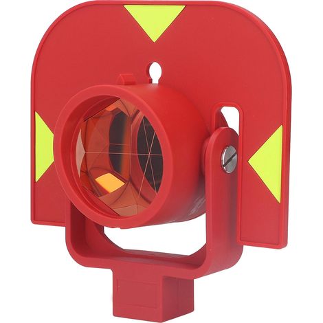 Prisme de station totale, diamètre effectif 0 mm, constant, haute précision, outil de topographie pour tunnels, voies ferrées et autoroutes. (1/5)