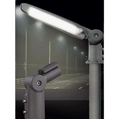 TRADE SHOP - Braccio Adattatore Regolabile In Alluminio Per Lampioni Armature Stradali Bc-g - (1/3)