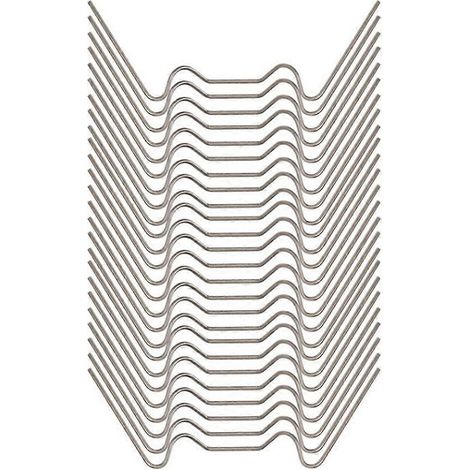 Lot de 50 serre Glazing clips W type clip feuille Spring clips serre Care pour House Twin Hall Web Sheets (1/5)