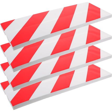 4 Stück Garagen Wandschutzset aus Schaumstoff 40x15x1 5cm