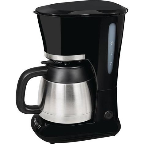 Nordwest Kaffeemaschine KA 6501 sw 800 W schwarz Thermokanne,Verzierung VA (1/2)