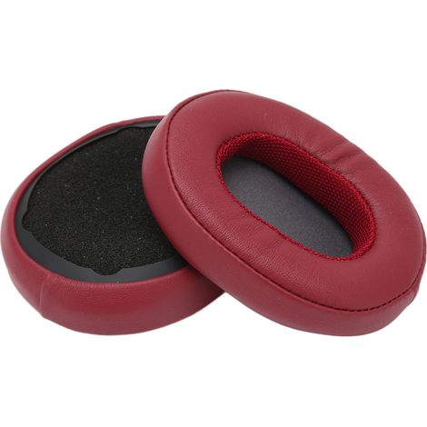 Ersatz-Ohrpolster aus Proteinleder für Skullcandy Crusher 3.0 Hesh3 Wireless-Kopfhörer – Ersatzteile – Weinrot (1/5)