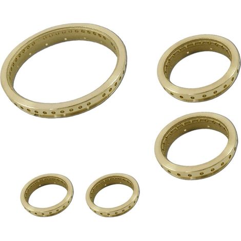 5 SPARTIFIAMMA SAMET NARDI FOSTER ANELLO OTTONE CUCINA GAS 2 MEDI + 2 PIC S 4716 (1/2)
