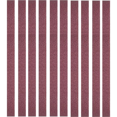 10Pcs Ceinture de Ponçage à L'alumine Ceinture abrasive Outil de Polissage de Ponceuse 452 X 15Mm Pour Quincaillerie D'ameublement (400 Grit) (1/5)