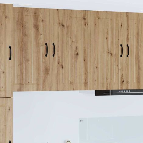 Wall Cabinet LUCCA Artisan Oak 50 x 31 x 80 cm Engineered Wood vidaXL