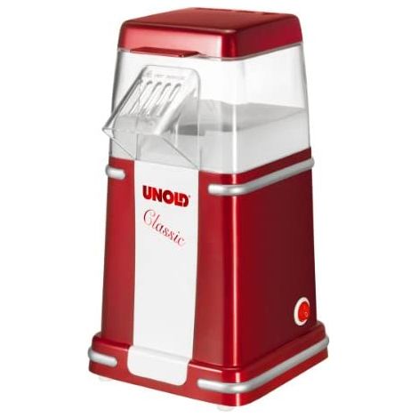 Unold Classic máquina de palomitas roja 900 W (1/5)