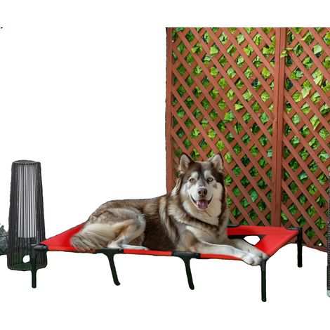 Lit pour chien, matériau respirant, utilisation intérieure et extérieure, design durable (1/5)