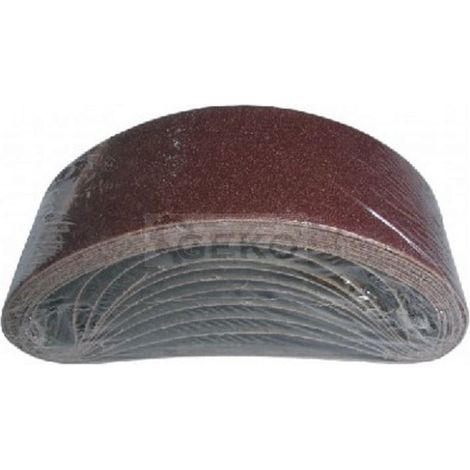 Pase sin fin 75x533mm gr.100 para lijadora de banda, alto rendimiento, ideal para lijado de superficies, abrasivo duradero, perfecto para trabajos de acabado profesional