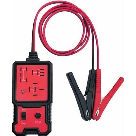 Testeur de Relais Electronique 12V Voiture Batterie Checker avec Clips Auto Relais Outil de Diagnostic (1/5)