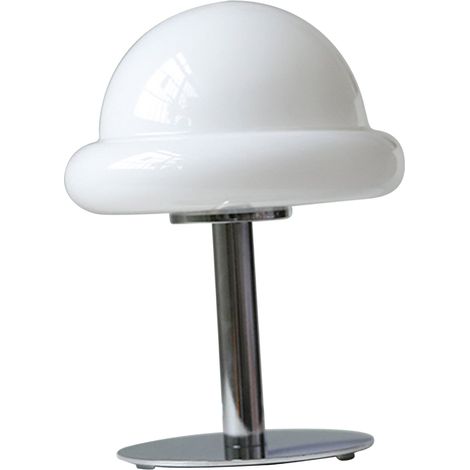 Lampe de chevet USB 3 couleurs dimmable, lampe de bureau champignon mignonne et créative pour salon et chambre, blanche (1/5)