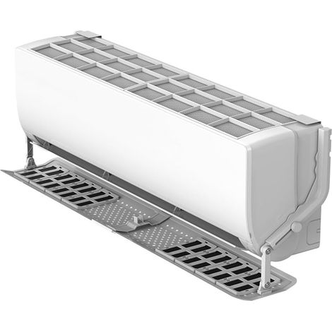 flecteur d air mural pour climatiseur avec filtre en coton (1/4)