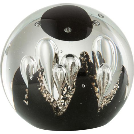 Presse-Papier en Verre "Magic" 10cm Noir (1/3)