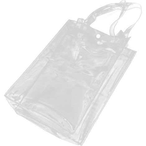 Sacoche de rangement pour documents compatible avec les systèmes de rangement à grande capacité et transparente (1/5)