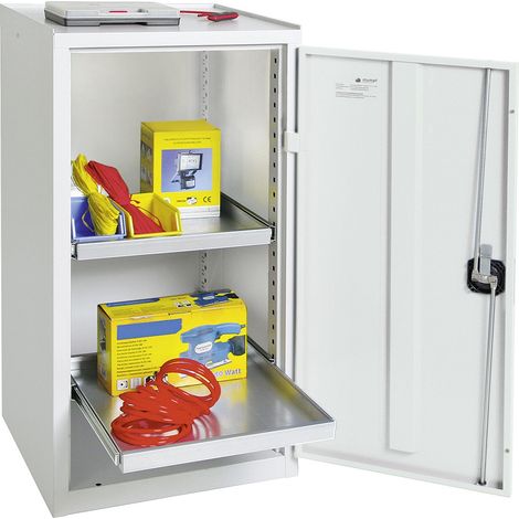 Stumpf Armoire à outils et matériel série 3000 gris clair + 2 tablettes coulissantes - 3001507