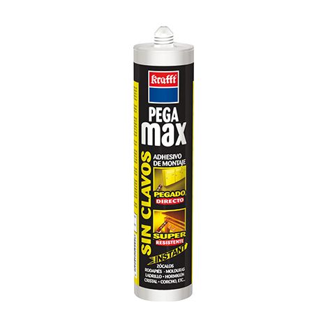 Kleberkartusche Pegamax ohne Nägel 290ml 50292 Krafft (1/2)