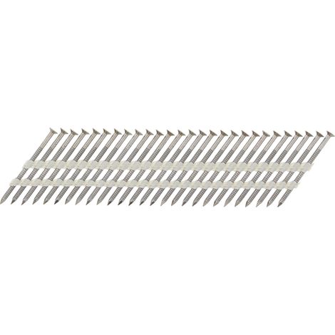 Spit – Clous crantés inox A2 2,8x51mm – Pointe diamant pour bois dur – Pack de 1250 – Résistance à la traction 700 N/mm²