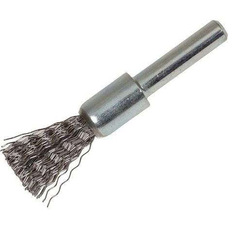 End Brush with Shank 12 x 20mm 0.30 Steel Wir (1/3)