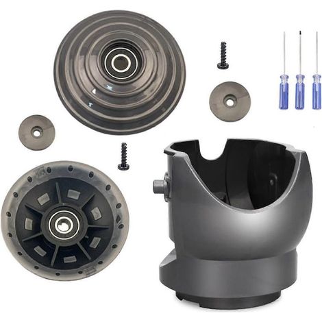 Roue à billes en V + connecteur d'aspiration de rechange pour nettoyeur haute puissance 100 W V10 V11 V15 (1/5)