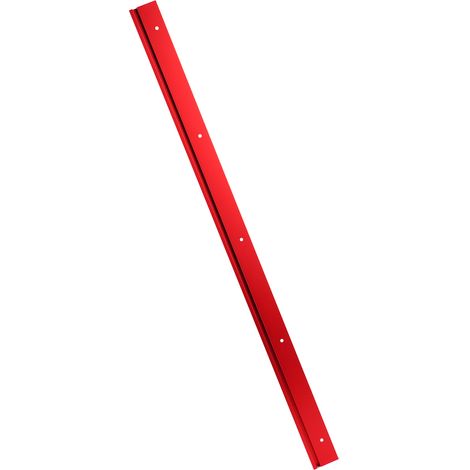 Goulotte de 45 mm pour le travail du bois, rail de guidage en alliage d'aluminium, poignée de poussée, fixation pour scie circulaire, fente de 800 mm (1/5)