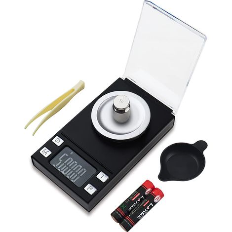 Mini balance numérique au format de poche 50 g / 0,001 g (1/5)