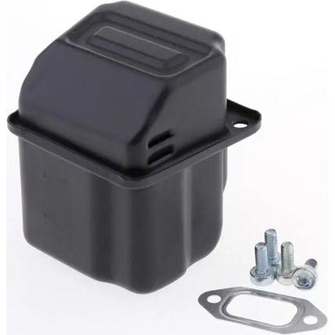 Pièces de rechange pour silencieux d'échappement pour Stihl MS240 MS260 024 026 - avec joints - comprend 4 boulons