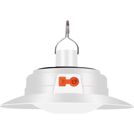 Lampe de poche LED Rechargeable pour Camping, lanterne solaire étanche, éclairage d'urgence d'extérieur, pour tente (1/5)