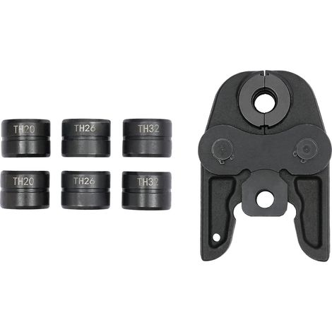 Herramienta de crimpado, material duradero, diseño ligero, color negro. (1/2)