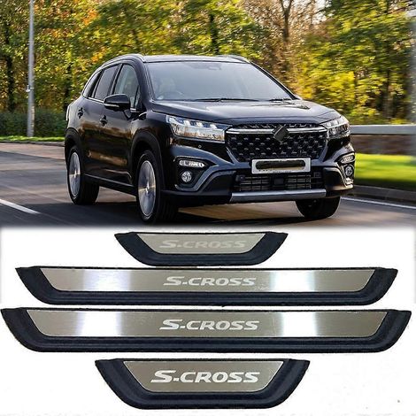 Accessoires automobiles - Protection de seuil de porte pour Suzuki S-Cross 2022-2024 - Pièces automobiles ( ) (1/5)