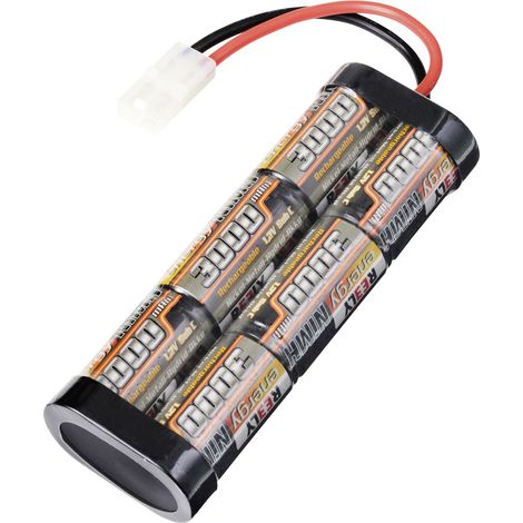 Reely Modellbau-Akkupack (NiMh) 7.2 V 3000 mAh Zellen-Zahl: 6 Stick Tamiya (1/2)