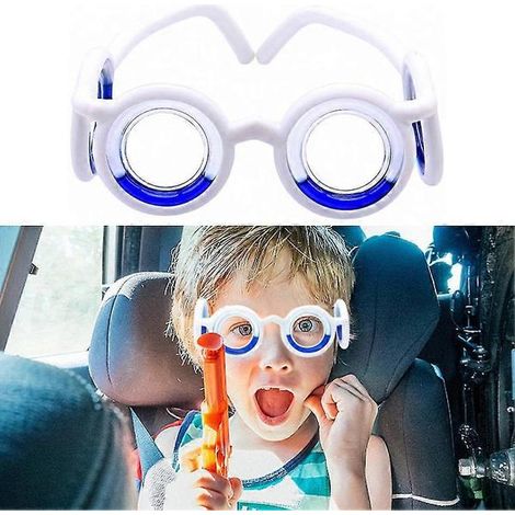 Lunettes anti-nausées, lunettes intelligentes contre le mal de mer et le mal de l'air avec liquide pour adultes et enfants