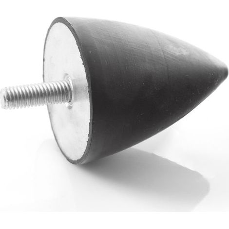 4 tamponi in gomma per parabola, tipo Kp M8 x 20, 30 x 36 mm