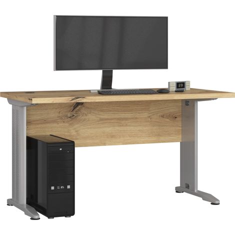 Scrivania per computer AKORD BM135 Quercia Artisan 135 cm 135x60x76 cm (1/4)