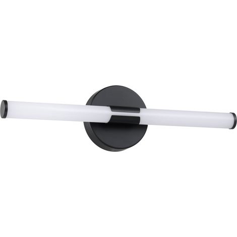 Quadri E Specchi Ramola Acciaio Nero Plastiche Bianche Led 7,5W 850Lm Ip44
