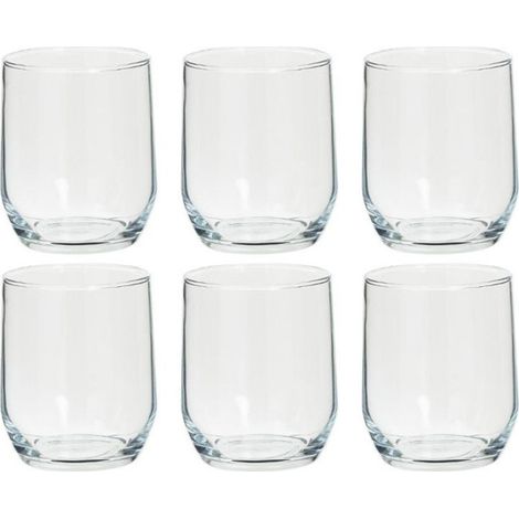 Lot de 6 Verres Bas "Paol'eau" 31cl Transparent
