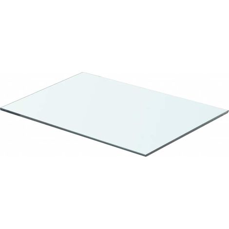 Maison Exclusive - Regalböden 2 Stk. Glas Transparent 50x30 cm