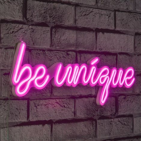 Neon Graph Éclairage LED décoratif en plastique Rose 49 x 17 (1/5)