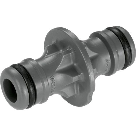 Gardena Couplage: pièce de raccordement pour la connexion de tuyauterie sécurisée, raccordement de deux tuyaux pour l'extension, à la transition de tuyaux de 19 mm (3/4) à 13 mm (1/2) (2931-20) (1/5)