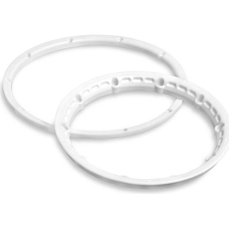 HEAVY DUTY WHEEL BEAD LOCK RINGS (WHITE/2pcs)
