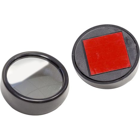 Coppia di Specchietti Grandangolo adesivi per auto diametro 5 cm (1/5)