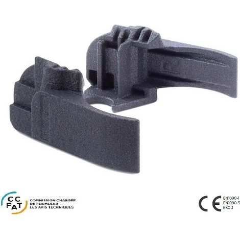 [QUALITE FRANCAISE] - Câle antidérapante pour pinces système multiverre (2 pièces)