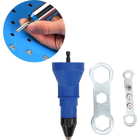 Kit adaptateur pour pistolet à rivets électrique neuf (1/5)