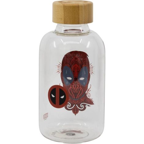 Botella cristal Deadpool Marvel 620ml (1/4)