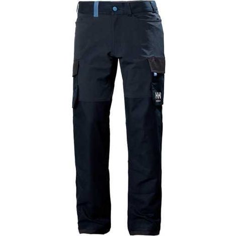 Pantalón Cargo Oxford Navy/Ebony Talla 40 HELLYHANSEN
