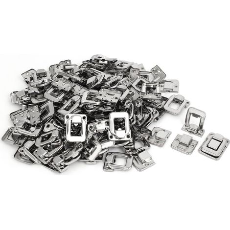 38 mm x 29 8 Loquets Moraillons Serrures Argent Ton 100 pièces pour boîte à outils Schmuckschatulle (1/3)