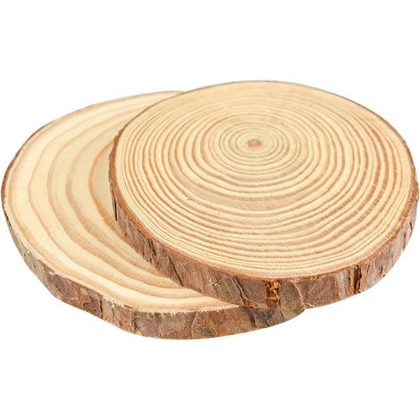 Fette di legno 2 pezzi