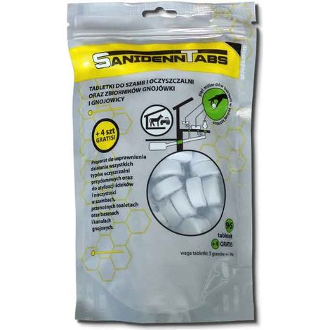 Comprimidos biológicos Sanidenn Tabs 96 + 4 unidades.
