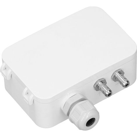 Capteur de pression différentielle micro LFM108-501G-AL pour filtration CVC en salle blanche, mesure précise 0-500 Pa, sortie 4-20 mA, aluminium (1/5)