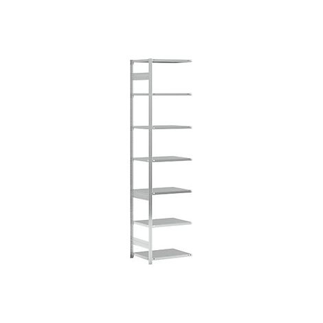 Estantería ensamblable de almacén  galvanizada  construcción (1/5)