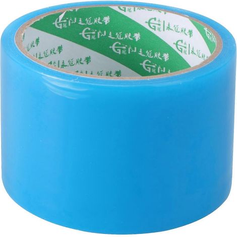Ruban adhésif de réparation pour serre 2,36 po x 32,8 pi, en polyéthylène transparent, adhésif extérieur (bleu)-1000.00X6.00X0.10CM-Blue (1/3)